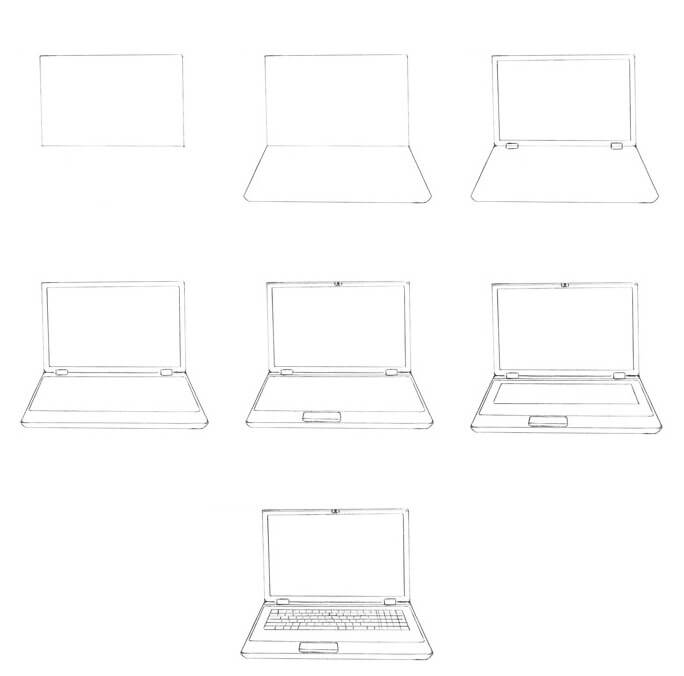 Desenhos de Ideia de laptop (11)