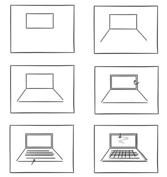 Desenhos de Ideia de laptop (6)