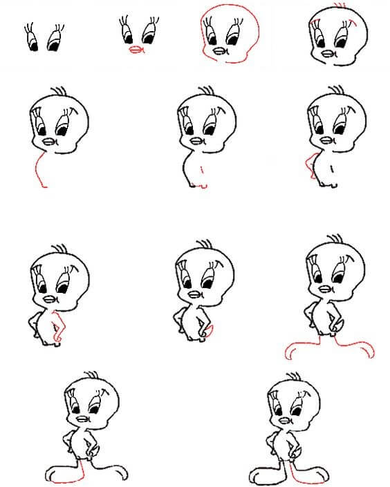Desenhos de Imprimir o Piu-Piu