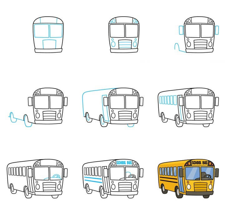 Desenhos de Ônibus