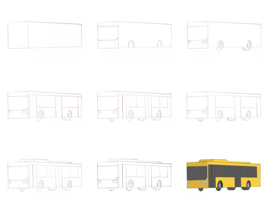 Desenhos de Ônibus moderno