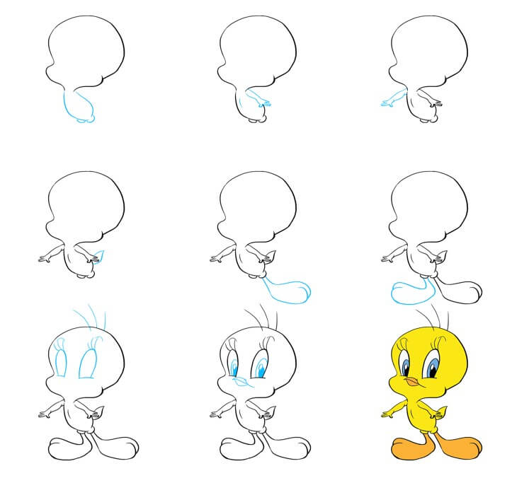 Desenhos de Piu-Piu incrível