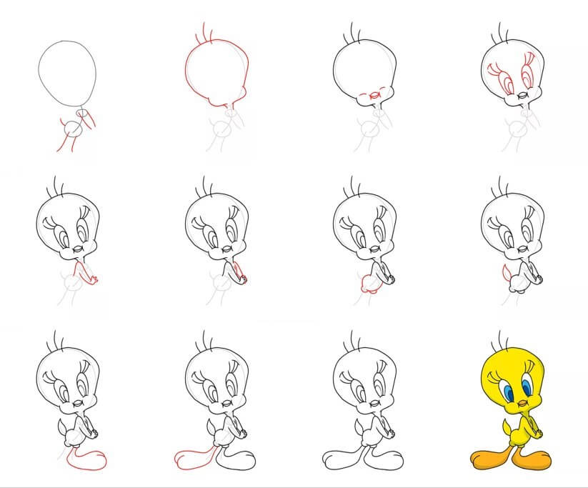 Desenhos de Piu-Piu para imprimir