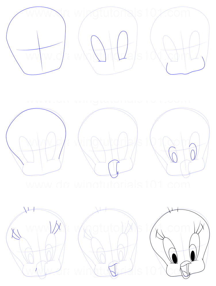 Desenhos de Simplesmente o Piu-Piu