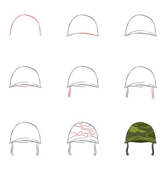 Desenhos de Soldado do Chapéu Verde