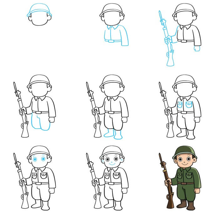 Desenhos de Soldado