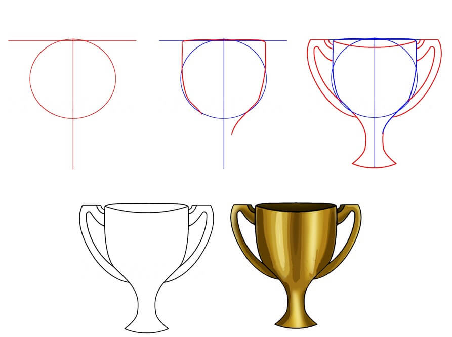 Desenhos de Troféu grátis