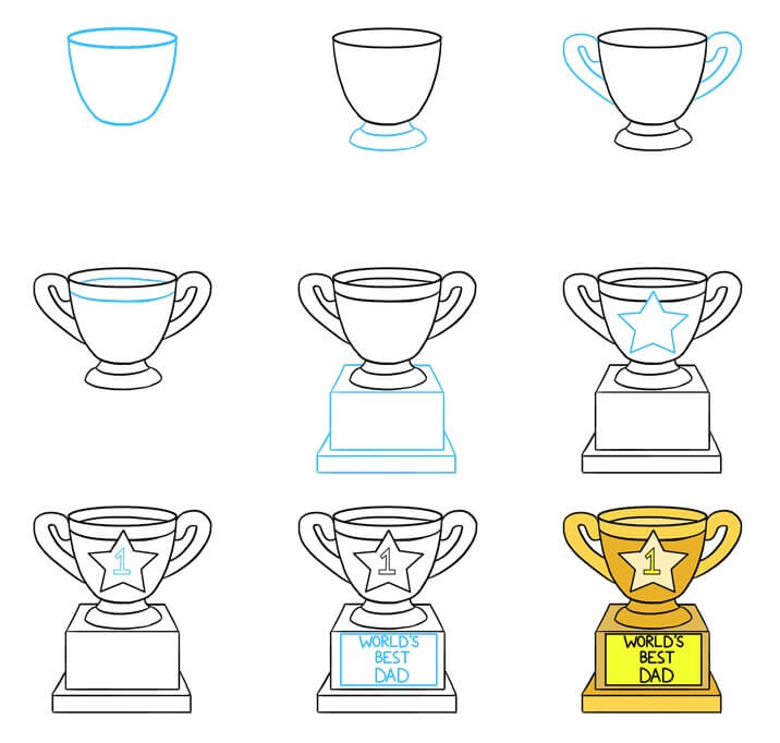 Desenhos de Troféus