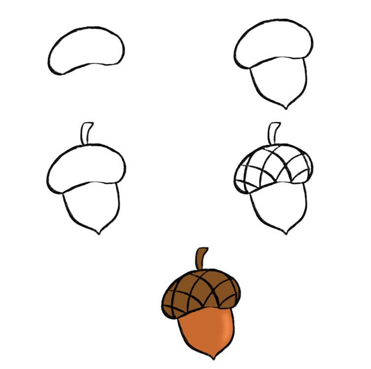 Desenhos de Bolota para crianças