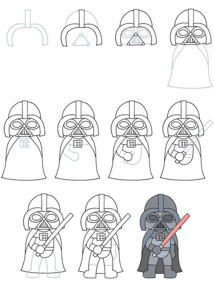 Desenhos de Darth vader idea (1)