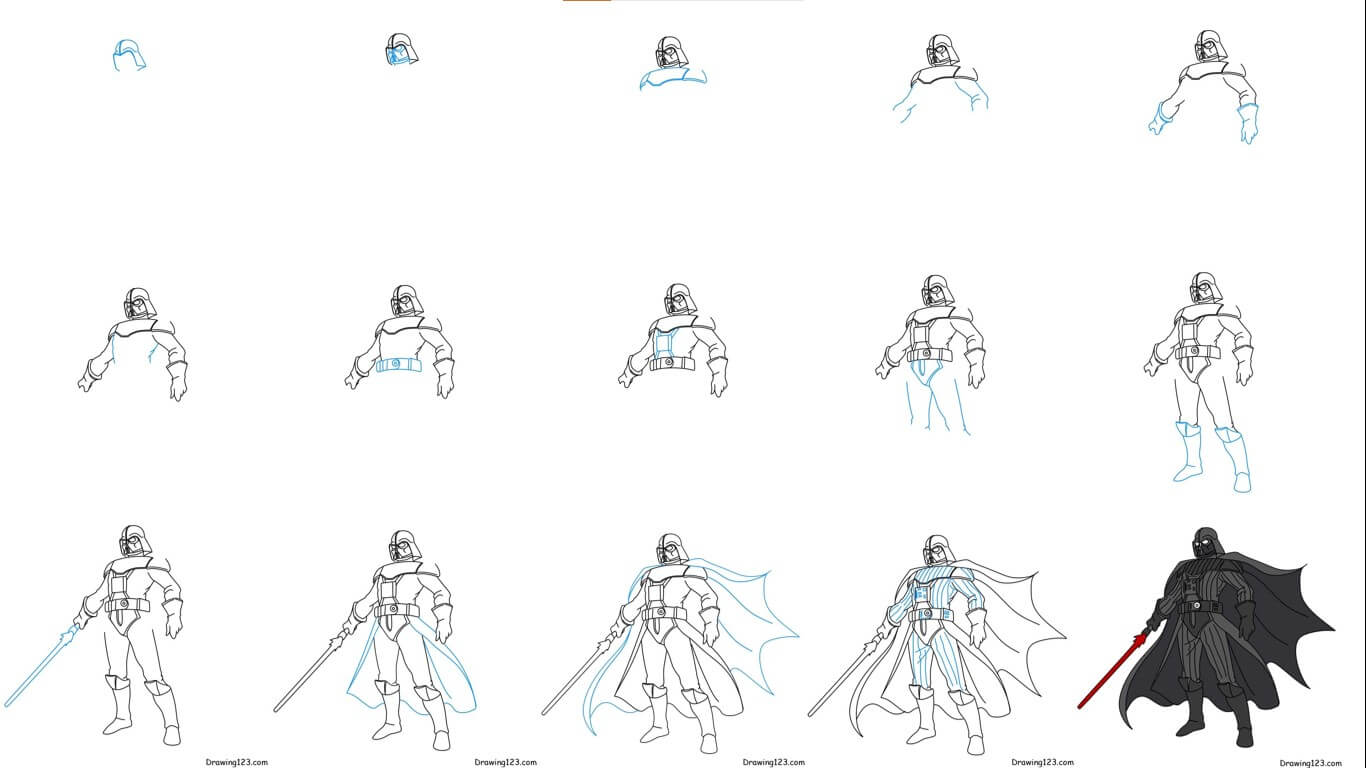 Desenhos de Darth vader idea (10)