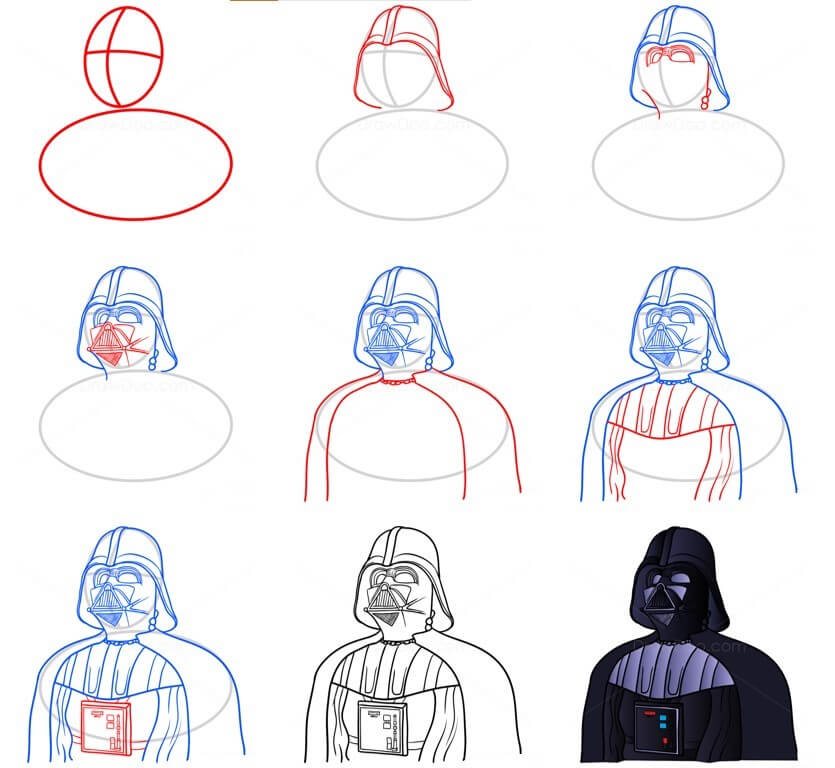 Desenhos de Darth vader idea (12)