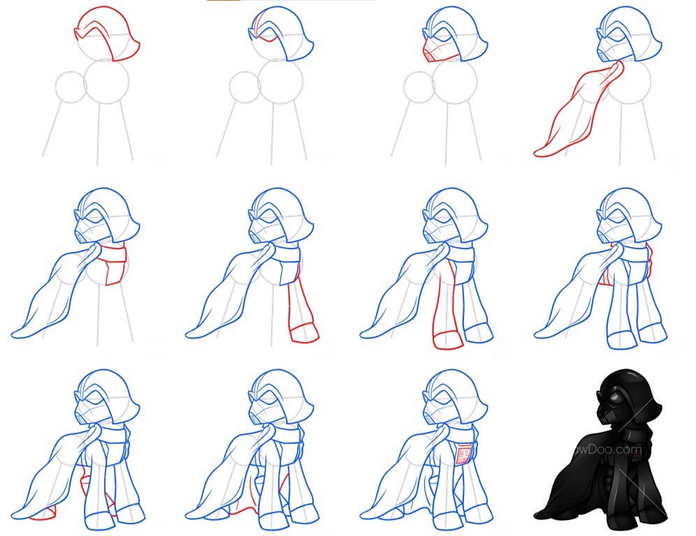 Desenhos de Darth vader idea (13)
