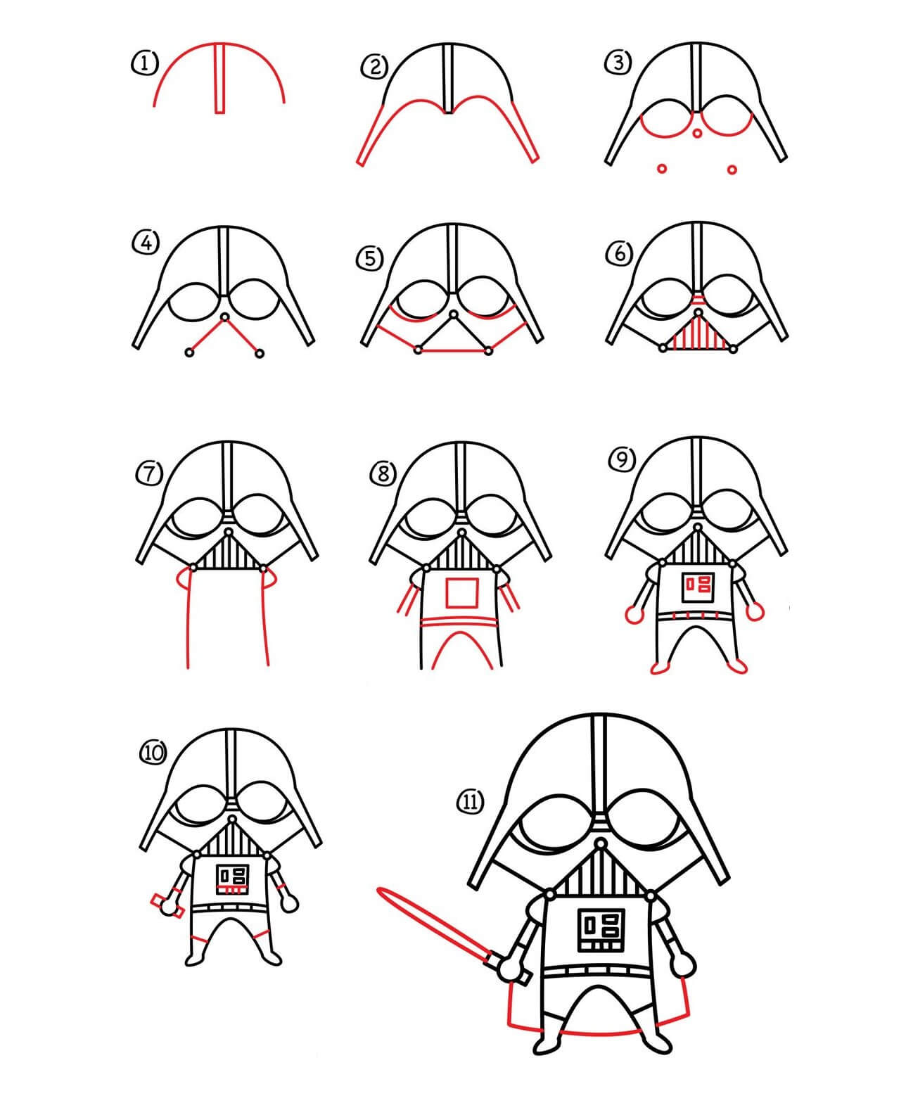 Desenhos de Darth vader idea (4)
