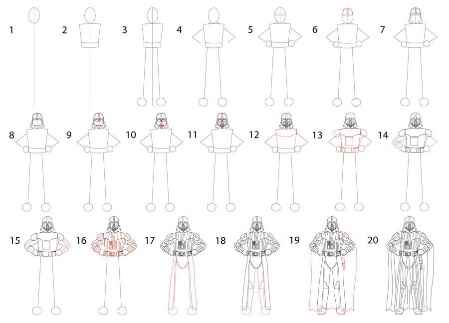 Desenhos de Darth vader idea (8)