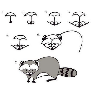 Desenhos de Raccoon idea (10)