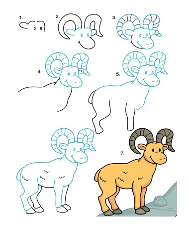 Desenhos de Sem leite de cabra