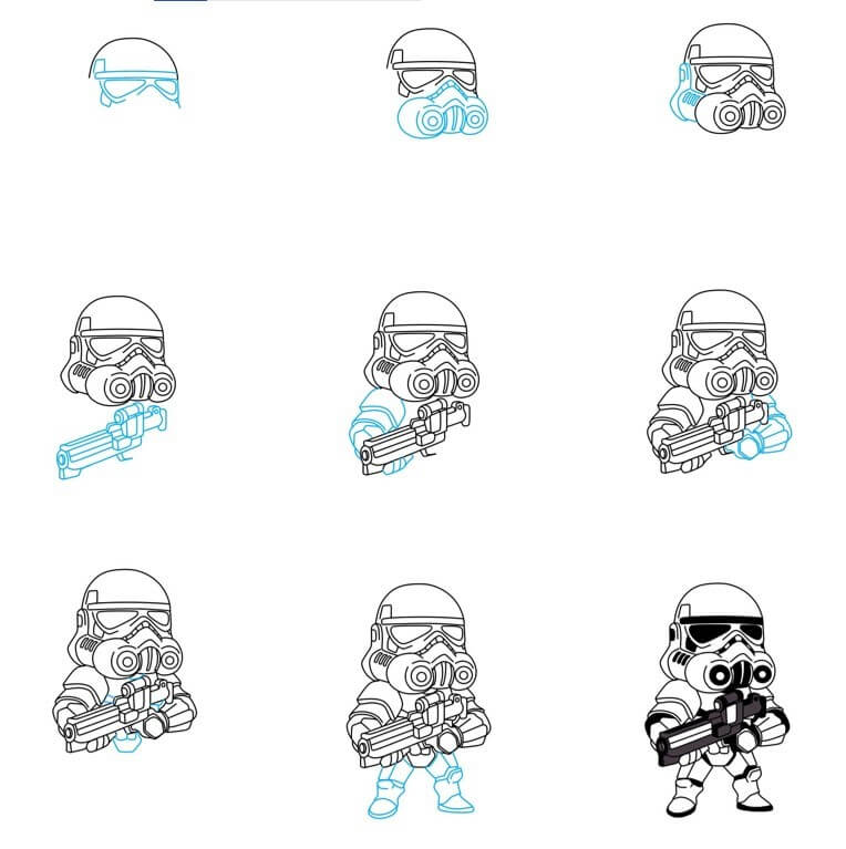 Desenhos de Stormtrooper