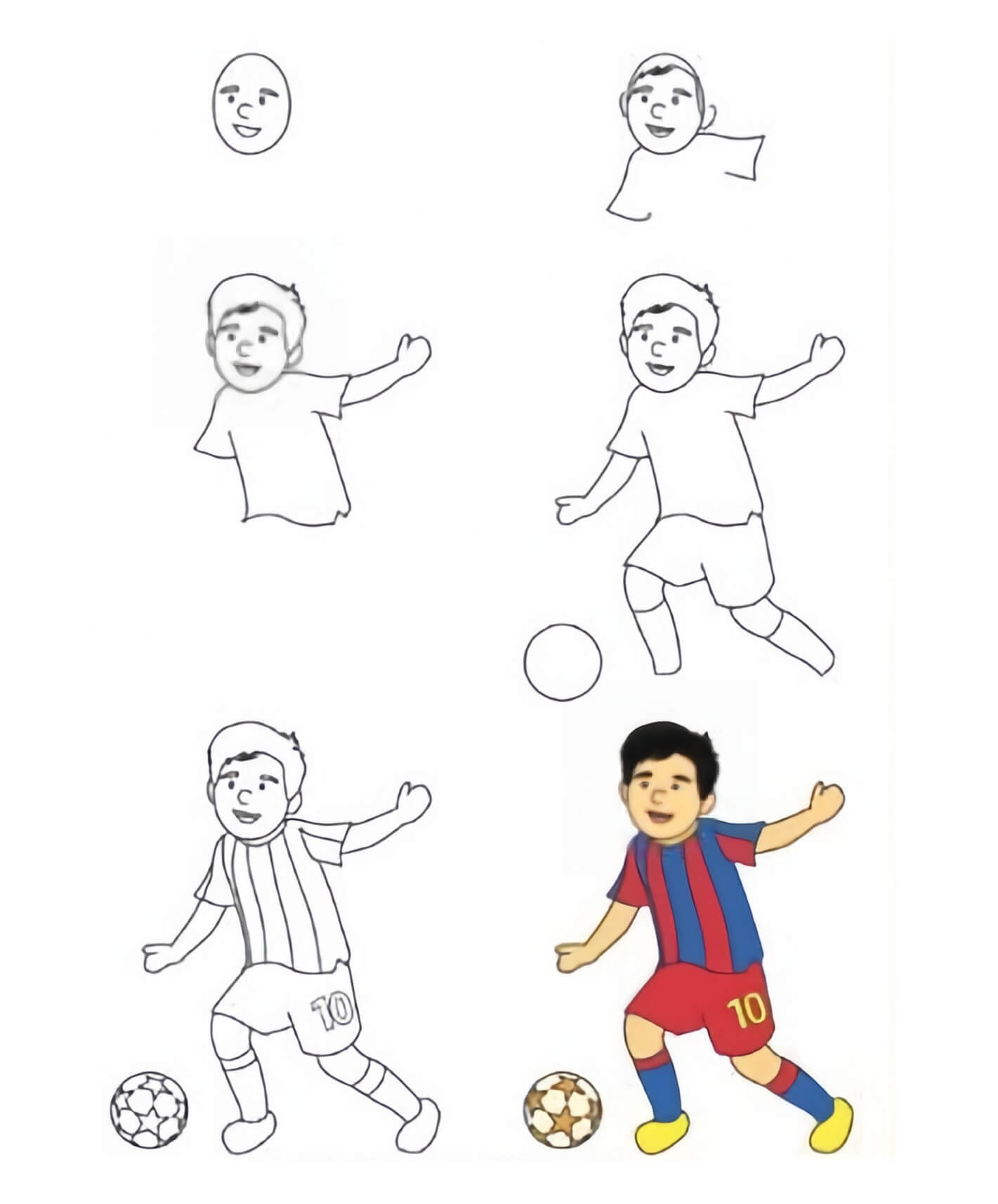 Desenhos de Ideia de jogador de futebol (1)