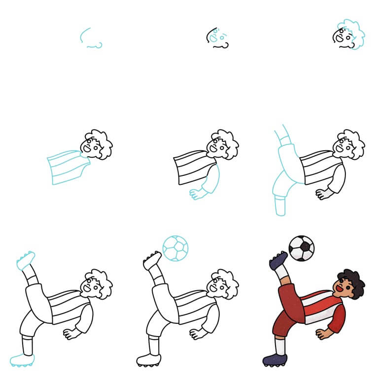 Desenhos de Ideia de jogador de futebol (13)