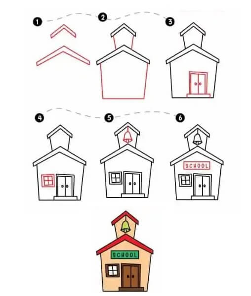 Desenhos de Imagem escolar