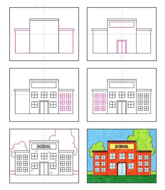 Desenhos de Pintura escolar