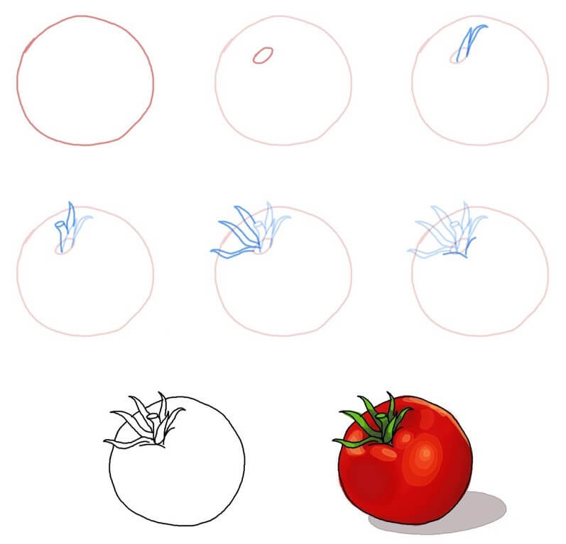Desenhos de Sem tomate