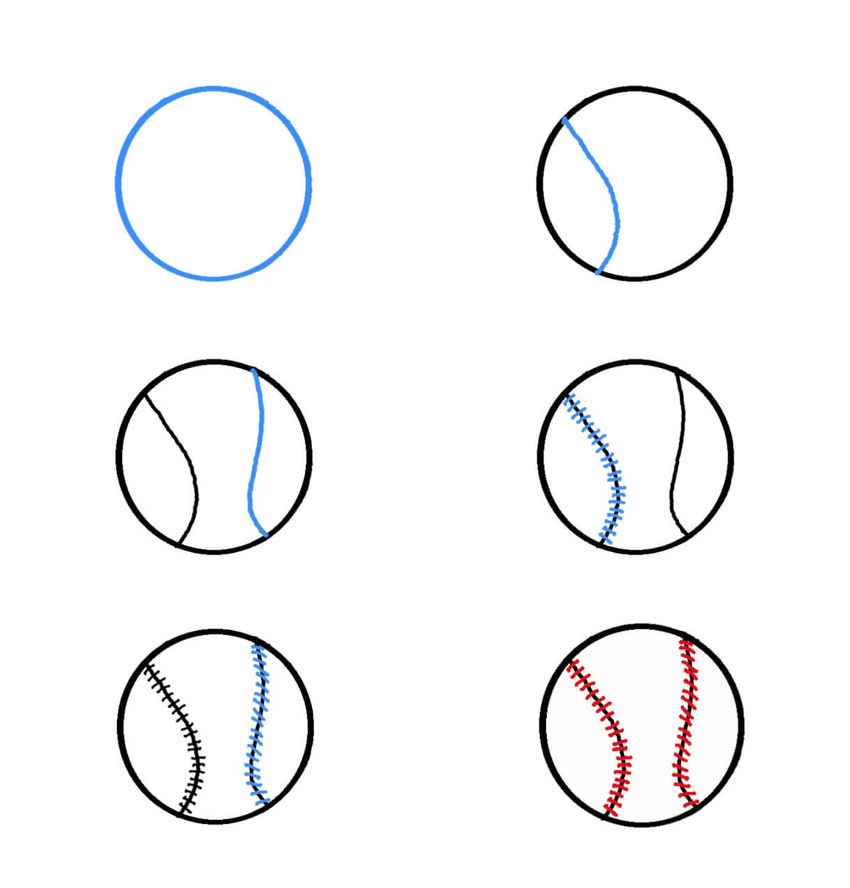 Desenhos de Beisebol é muito fácil