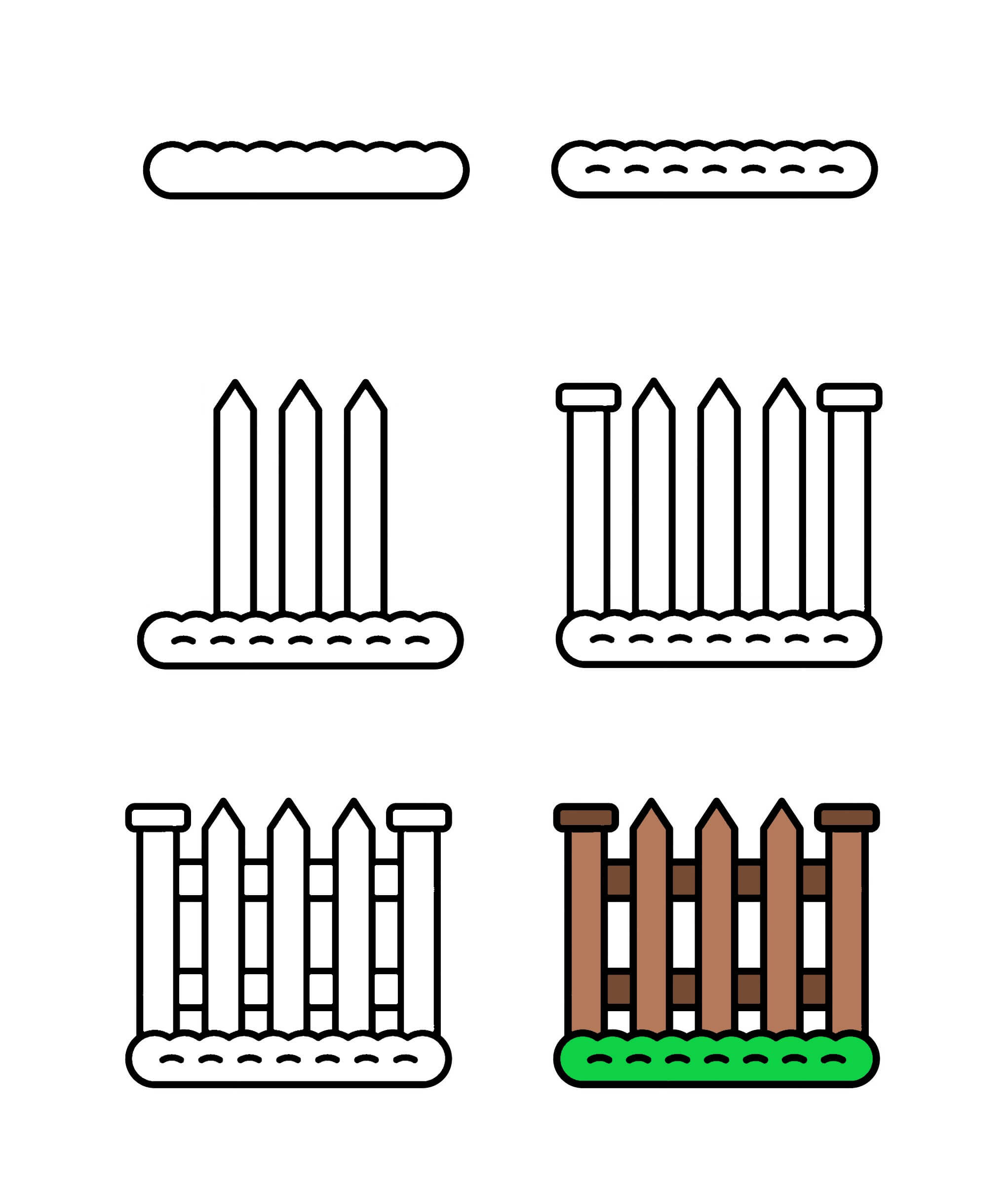 Desenhos de Fence idea (10)