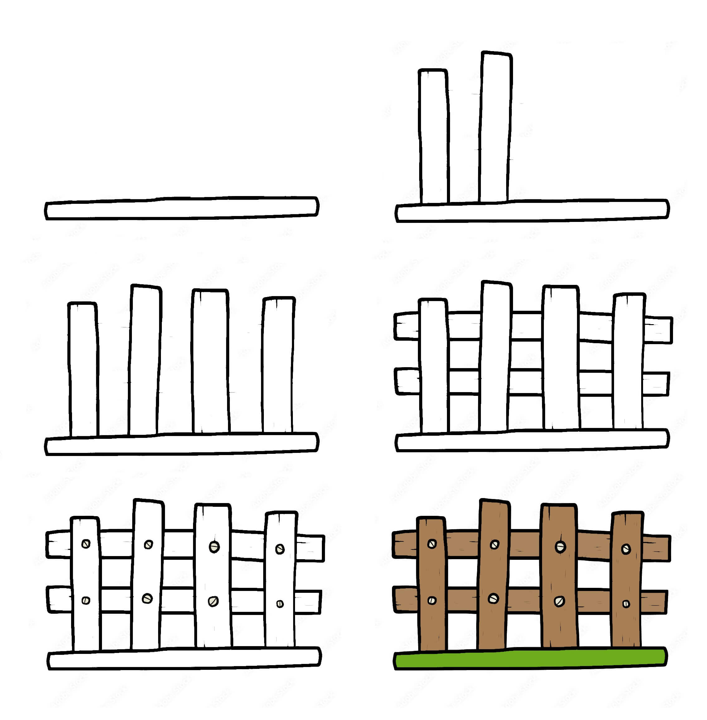 Desenhos de Fence idea (3)