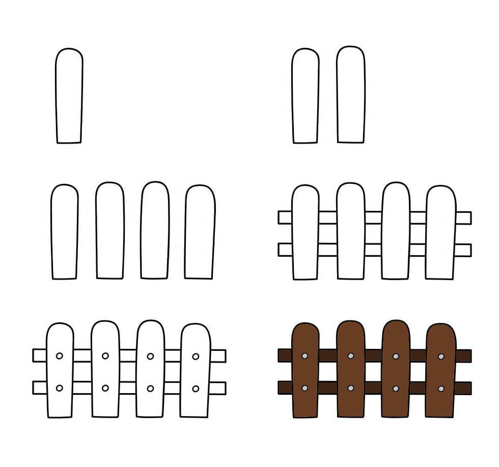 Desenhos de Fence idea (7)