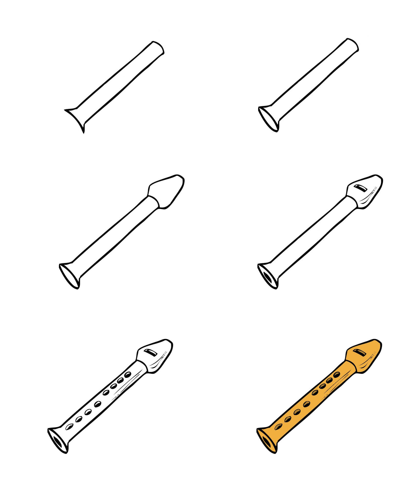 Desenhos de Flute image