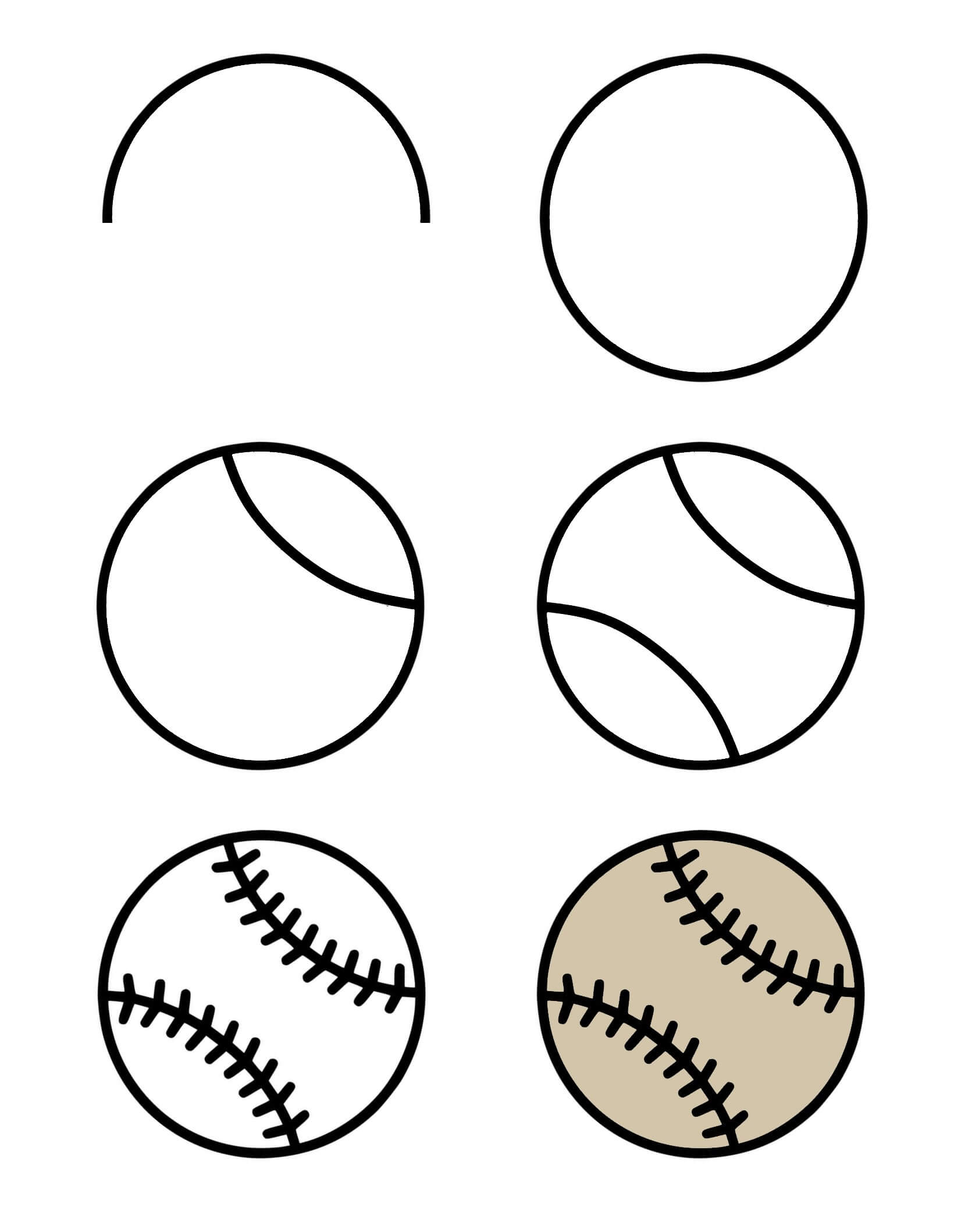 Desenhos de Imagem gratuita de beisebol