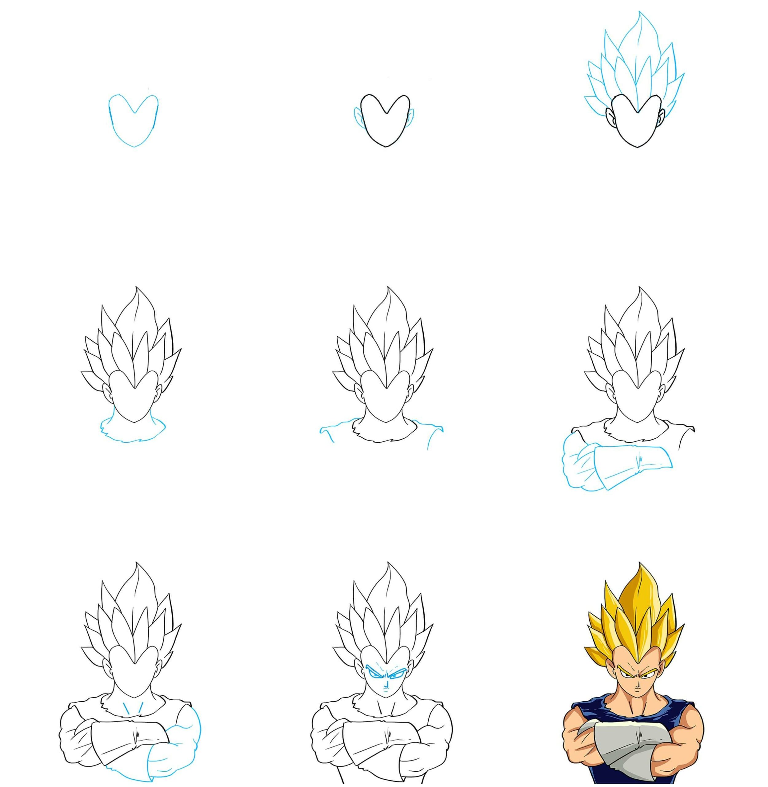 Desenhos de Imagem gratuita de Vegeta
