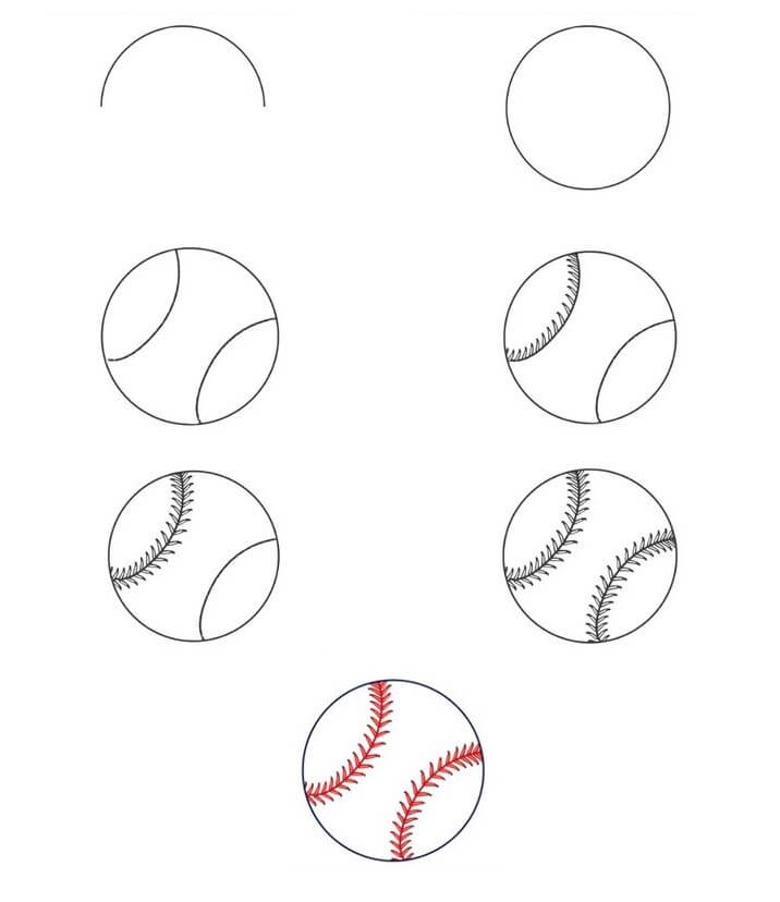 Desenhos de Impressão gratuita de beisebol