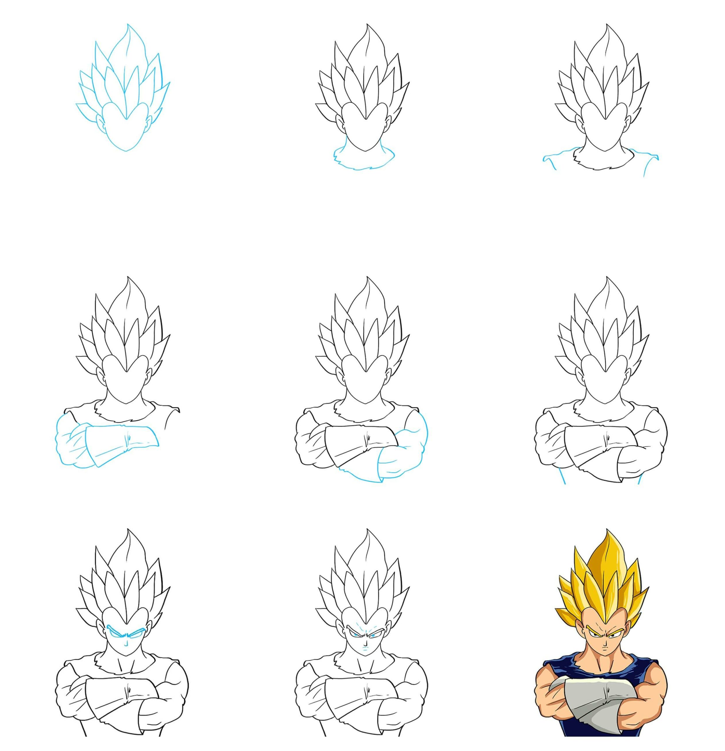 Desenhos de Vegeta